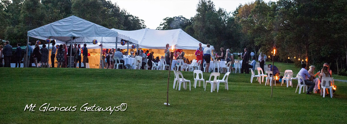 A fantastic Brisbane wedding venue - so close to town and yet so far away!